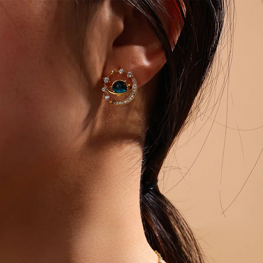 Zircon Stud Earring