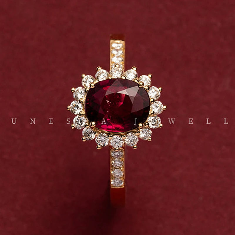 Ruby stone Gold Ring