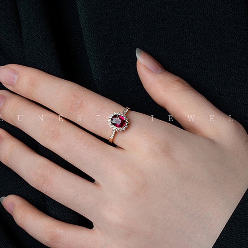 Ruby stone Gold Ring